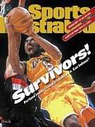 Los Angeles Lakers Kobe Bryant, 2000 Nba Western Conference Sports Illustrated Cover Photograph by Sports Illustrated