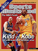 Los Angeles Lakers Kobe Bryant And New Jersey Nets Jason Sports Illustrated Cover Photograph by Sports Illustrated
