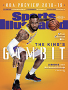 Los Angeles Lakers LeBron James, 2018-19 Nba Basketball Sports Illustrated Cover Photograph by Sports Illustrated