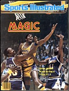 Los Angeles Lakers Magic Johnson... Sports Illustrated Cover Photograph by Sports Illustrated