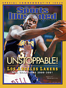 Los Angeles Lakers Shaquille Oneal, 2001 Nba Champions Sports Illustrated Cover Photograph by Sports Illustrated