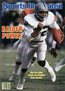 Los Angeles Raiders Marcus Allen... Sports Illustrated Cover Photograph by Sports Illustrated