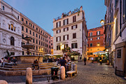 Madonna Dei Monti Square, Rome Digital Art by Massimo Ripani