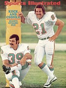 Miami Dolphins Jim Kiick And Larry Csonka Sports Illustrated Cover Photograph by Sports Illustrated