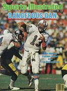 Miami Dolphins Qb Dan Marino, 1985 Afc Championship Sports Illustrated Cover Photograph by Sports Illustrated
