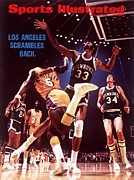 Milwaukee Bucks Kareem Abdul-jabbar, 1972 Nba Western Sports Illustrated Cover Photograph by Sports Illustrated