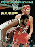 Milwaukee Bucks Kareem Abdul-jabbar And Portland Trail Sports Illustrated Cover Photograph by Sports Illustrated