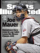 Minnesota Twins Joe Mauer... Sports Illustrated Cover Photograph by Sports Illustrated