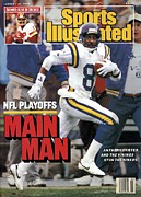 Minnesota Vikings Anthony Carter, 1988 Nfc Divisional Sports Illustrated Cover Photograph by Sports Illustrated