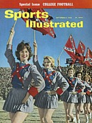 Mississippi Cheerleaders, 1962 Cotton Bowl Sports Illustrated Cover Photograph by Sports Illustrated