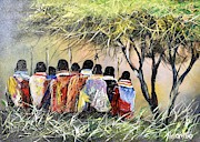 N-206 Painting by John Ndambo