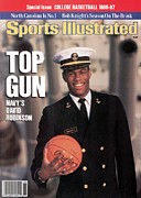 Navy David Robinson, 1986 College Basketball Preview Sports Illustrated Cover Photograph by Sports Illustrated