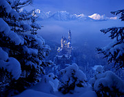 Neuschwanstein Castle In Germany Digital Art by Giovanni Simeone