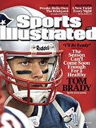 New England Patriots Qb Tom Brady, Super Bowl Xlii Sports Illustrated Cover Photograph by Sports Illustrated