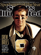 New Orleans Saints Qb Drew Brees, 2010 Sportsman Of The Year Sports Illustrated Cover Photograph by Sports Illustrated