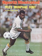 New York Cosmos Pele... Sports Illustrated Cover Photograph by Sports Illustrated