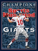 New York Giants Qb Eli Manning, Super Bowl Xlvi Champions Sports Illustrated Cover Photograph by Sports Illustrated