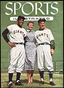 New York Giants Willie Mays, Loraine Day Durocher And Sports Illustrated Cover Photograph by Sports Illustrated