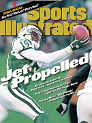 New York Jets Keyshawn Johnson, 1999 Afc Divisional Playoffs Sports Illustrated Cover Photograph by Sports Illustrated