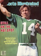 New York Jets Qb Richard Todd... Sports Illustrated Cover Photograph by Sports Illustrated