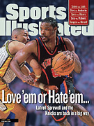 New York Knicks Latrell Sprewell, 1999 Nba Eastern Sports Illustrated Cover Photograph by Sports Illustrated
