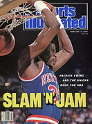 New York Knicks Patrick Ewing Sports Illustrated Cover Photograph by Sports Illustrated