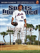 New York Mets Johan Santana Sports Illustrated Cover Photograph by Sports Illustrated