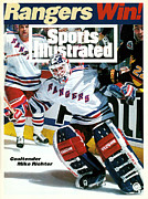 New York Rangers Goalie Mike Richter, 1994 Nhl Stanley Cup Sports Illustrated Cover Photograph by Sports Illustrated
