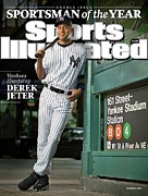New York Yankees Derek Jeter, 2009 Sportsman Of The Year Sports Illustrated Cover Photograph by Sports Illustrated