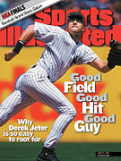 New York Yankees Derek Jeter... Sports Illustrated Cover Photograph by Sports Illustrated