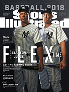 New York Yankees Giancarlo Stanton And Aaron Judge,  2018 Sports Illustrated Cover Photograph by Sports Illustrated