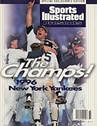 New York Yankees John Wetteland, 1996 World Series Sports Illustrated Cover Photograph by Sports Illustrated