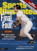 New York Yankees Shane Spencer, 1998 Al Division Series Sports Illustrated Cover Photograph by Sports Illustrated