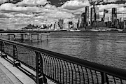 NYC Hudson Yards Skyline IR Photograph by Susan Candelario