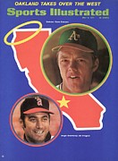 Oakland Athletics Dave Duncan And California Angels Jim Sports Illustrated Cover Photograph by Sports Illustrated