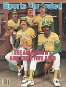 Oakland Athletics Pitchers Sports Illustrated Cover Photograph by Sports Illustrated