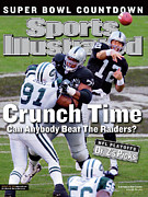 Oakland Raiders Qb Rich Gannon, 2003 Afc Divisional Playoffs Sports Illustrated Cover Photograph by Sports Illustrated