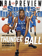 Oklahoma City Thunder, 2010 Nba Basketball Preview Issue Sports Illustrated Cover Photograph by Sports Illustrated