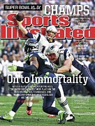 On To Immortality Patriots Are Super Bowl Xlix Champs Sports Illustrated Cover Photograph by Sports Illustrated