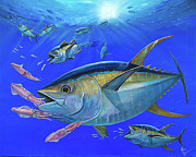 Out of Ink Painting by Mark Ray