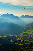 Paraglider's View Photograph by Owen Weber
