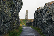 Pathway leading towards Wicklow Head Lighthouse in Ireland Photograph by Miroslav Liska