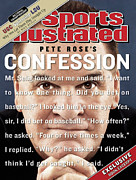 Pete Rose, Baseball Sports Illustrated Cover Photograph by Sports Illustrated