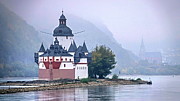 Pfalzgrafenstein Castle, Kaub, Germany Digital Art by Hans-peter Merten
