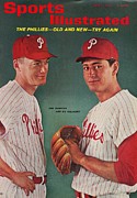 Philadelphia Phillies Jim Bunning And Bo Belinsky Sports Illustrated Cover Photograph by Sports Illustrated