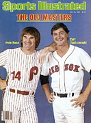 Philadelphia Phillies Pete Rose And Boston Red Sox Carl Sports Illustrated Cover Photograph by Sports Illustrated