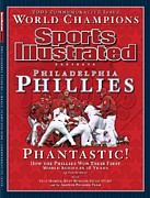 Philadelphia Phillies Vs Tampa Bay Rays, 2008 World Series Sports Illustrated Cover Photograph by Sports Illustrated