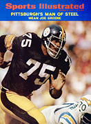 Pittsburgh Steelers Joe Greene... Sports Illustrated Cover Photograph by Sports Illustrated