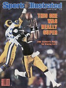 Pittsburgh Steelers John Stallworth, Super Bowl Xiv Sports Illustrated Cover Photograph by Sports Illustrated