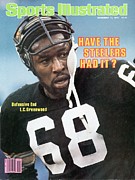 Pittsburgh Steelers L.c. Greenwood Sports Illustrated Cover Photograph by Sports Illustrated